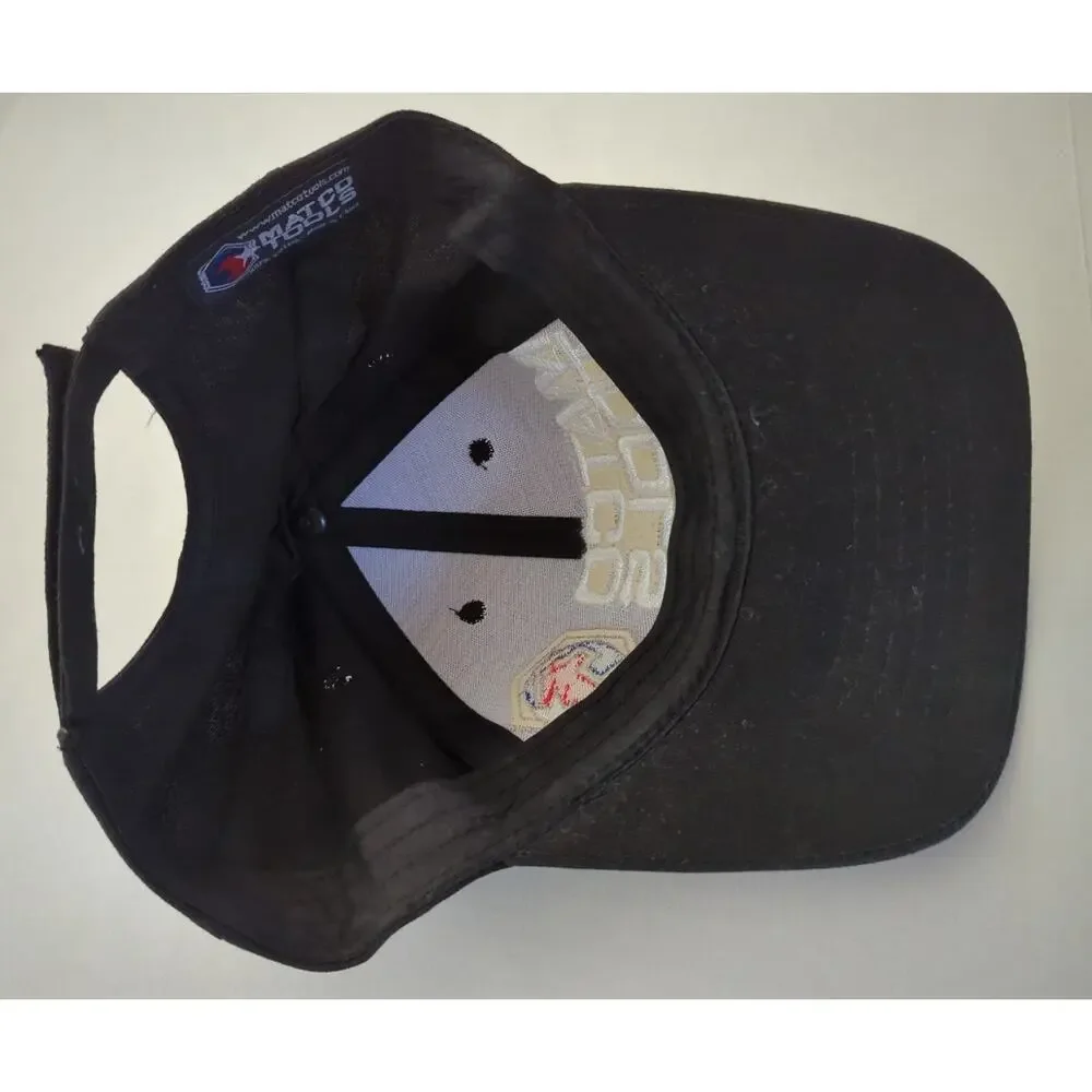 MATCO TOOLS Black White Red Blue Embroidered Logo Adjustable Back Baseball Cap